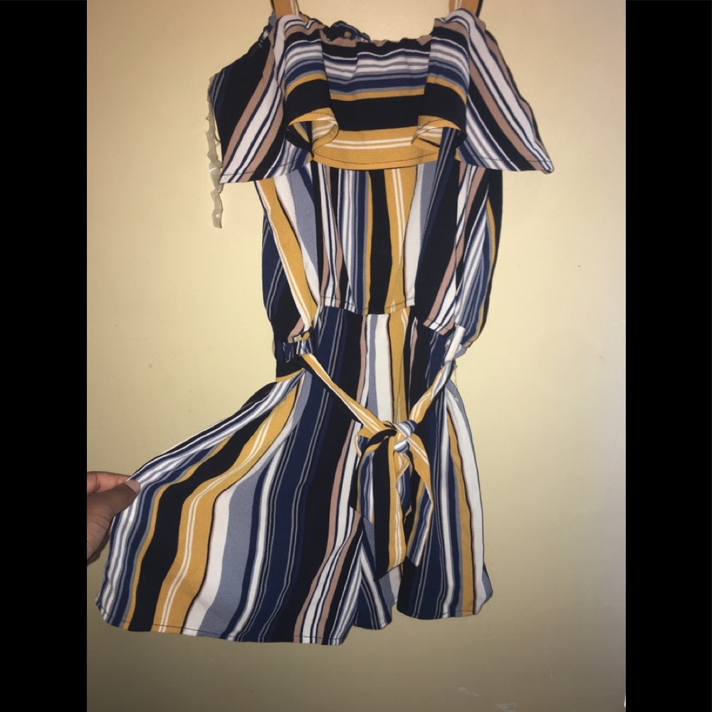 Multicolored romper